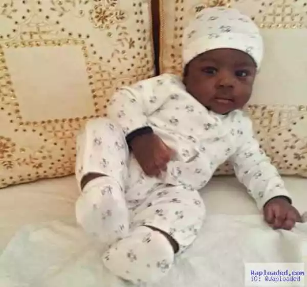 Checkout This Adorable Photo Of President Buhari Bonding With His Granddaughter